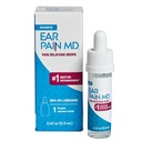 Dolor de oído de Eosera MD® - 4% Lidocaine Ear Drops for Maximum Strength Pain Relief - Fast-Acting, Numbing Earache Treatment for Adults &amp; Kids (12,5 mL)