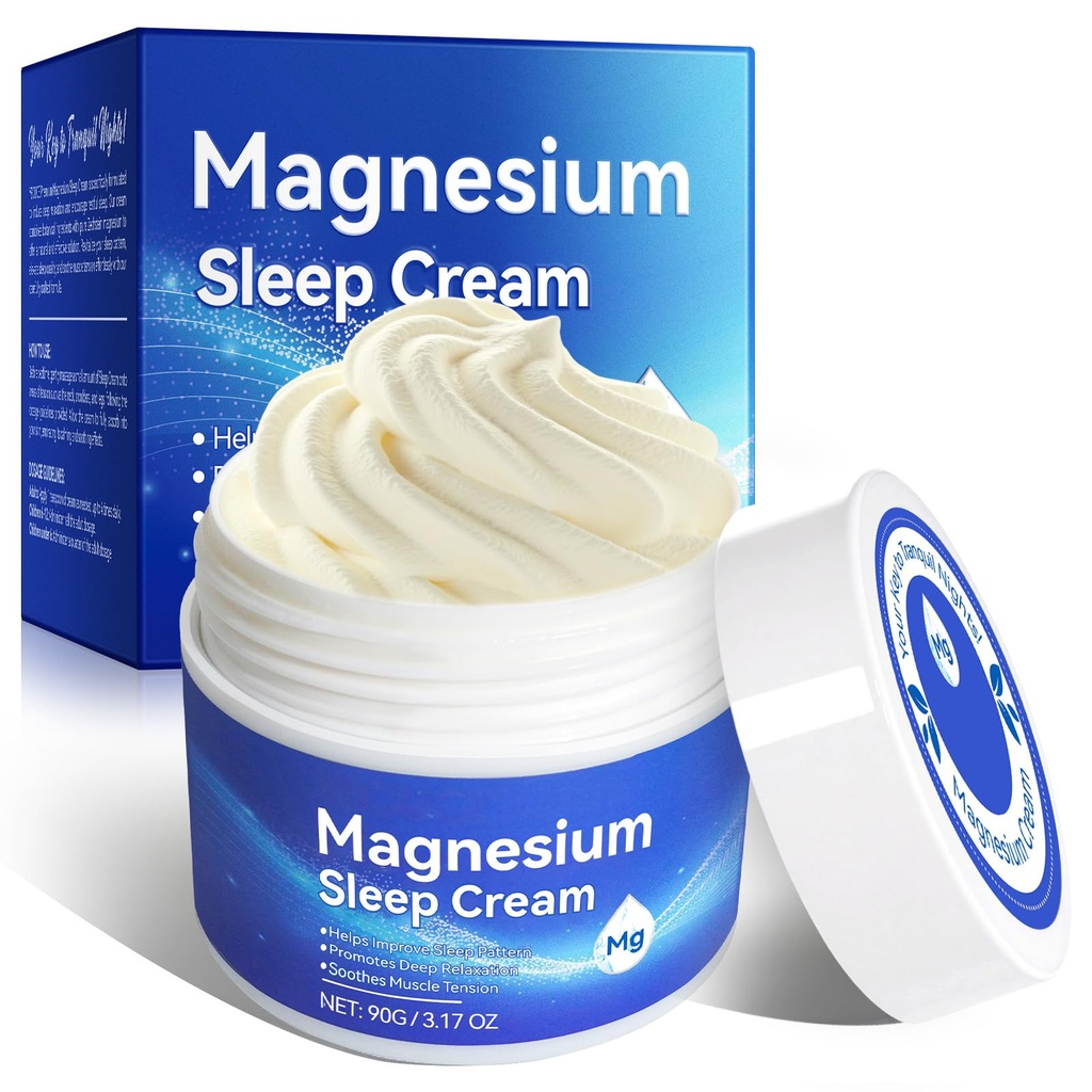 Aceite de magnesio para pies, crema de magnesio tópico, alta concentración Genuine Zechstein