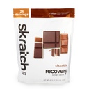 Labs de Skratch Post Workout Recovery Drink Mix with Chocolate, (41.6 oz, 24 Servings) with Complete Milk Protein of Casein and Whey and Probiotics, Gluten Free, Kosher, Natural, Vegetarian