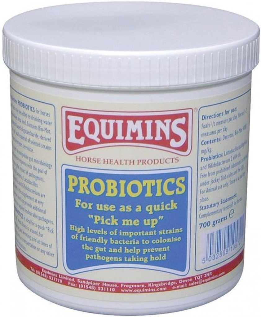 Suplemento de caballos Probióticos 700G Tub