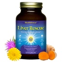 SaludForce SuperFoods Rescate del hígado - Natural Liver Cleanse - with Milk Thistle & Dandelion Root - Gluten-Free & Vegan - 120 Capsules