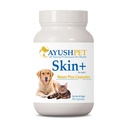 Ayush Pet Neem Plus - Neem Supplement for Dogs, Skin and Coat Support for Pets with Itchy Skin, Herbal Capsules with Triphala y Neem for Gut and Immune Health - 90 Capsules