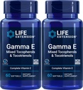 Gamma E Mixed Tocopherols " Tocotrienols 60 Softgels (Pack of 2)