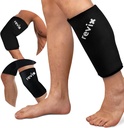 REVIX XL Shin Splints Ice Sleeve, Calf Ice Packs for Injuries Reusable, Knee, Arm &amp; Elbow, Lower Leg Compression Sleeve Cold Pack Alimenta el daño de los huesos y la recuperación de ejecución, 360° Coverage