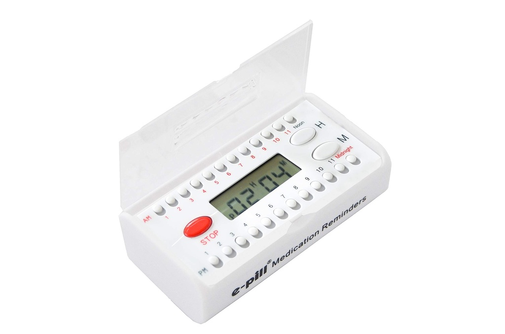 e-Pill 6 Alarm Pocket Timer - Pill, Vitamina y Medicina Recordación de medicamentos - Fácil de escuchar y establecer