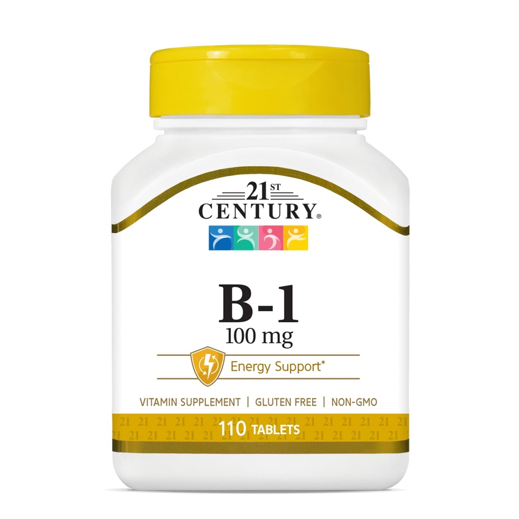 21st Century B-1 Tabletas, 100 Mg, 110 Conde