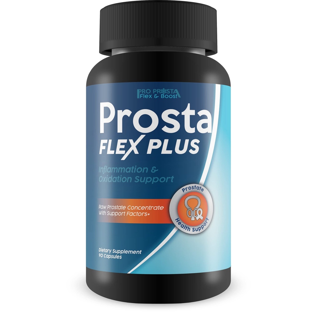 Pro Prosta Flex Plus - Soporte Inflamación reducida, Circulación mejorada, Estrés oxidativo reducido, y mejor salud general - Herbal Blend con Turmeric para la próstata - Fórmula masculina