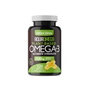 Ultimate Strength Plant Based Omega 3 Suplemento, Vegan Omega 3 Suplemento, Orgánica Omega3 Fatty Acids EPA & DHA Suplementos de Cold Pressed Algae Oil, Omega3 Algae Based Suplementos, 120 Softgels
