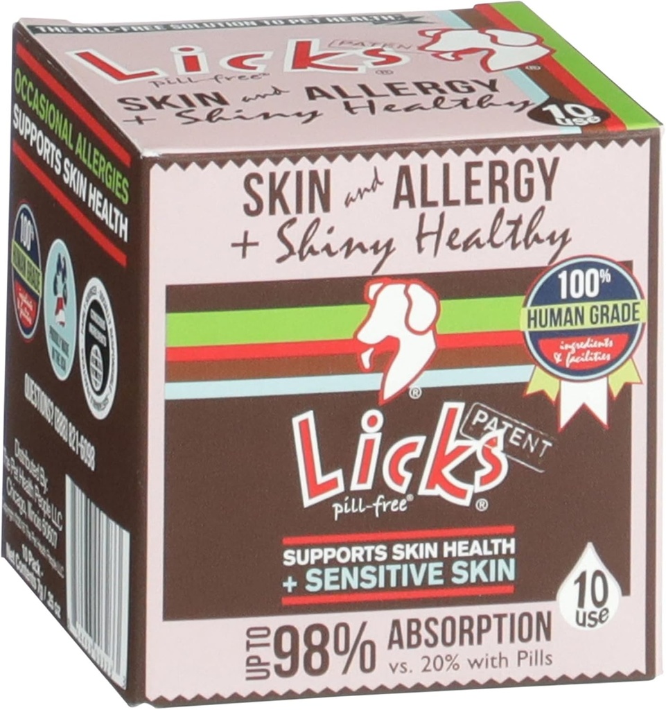 Alergia para perros - LiquiPaks - 10 Uso