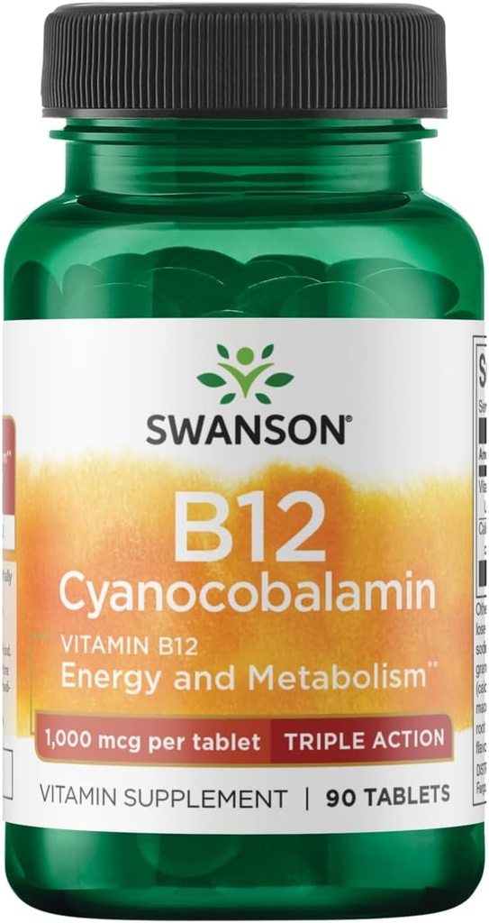 Swanson ULT B12 Triple Acción 1000 MCG 90TAB