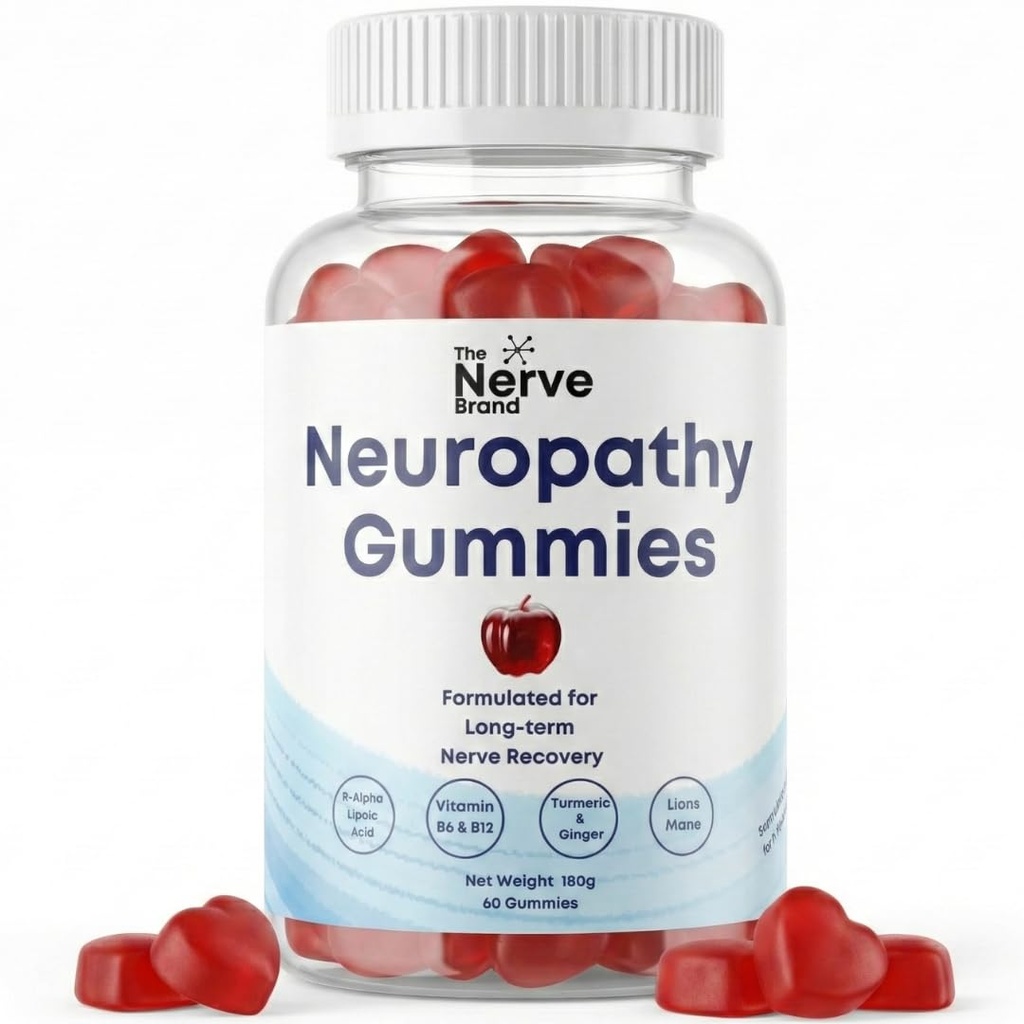 Las Gummies de Neuropatía de la Marca Nerve
