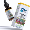 Berberine - L-Theanine - Chamomile - Ashwagandha Liquid Drops Silencio general Bien-Being ← Todos los ingredientes naturales 1 Fl Oz... (1)