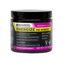 BODi Energize Pre Workout Powder - Beta-Alanine, Quercetin & Low-Dose Caffeine Formula for Enhanced Energy & Focus, Incrementar el Suplemento de Energía y Resistencia, Berry mixto, 40 Servings