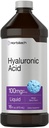 Horbäach Liquid Hyaluronic Acid Suplemento TEN 100 mg TEN 16 oz TENIDO Berry Flavor mezclado TENIDO Non-GMO y Gluten Free Formula