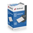 Concebido Sterile No Adherente 2" x 3" Gauze Pads No Adhesivo Vestido de Wound, Altamente Absorbente " No-Stick, Sin dolor Removal-Switch, Accionado individualmente para protección extra (Box de 100)