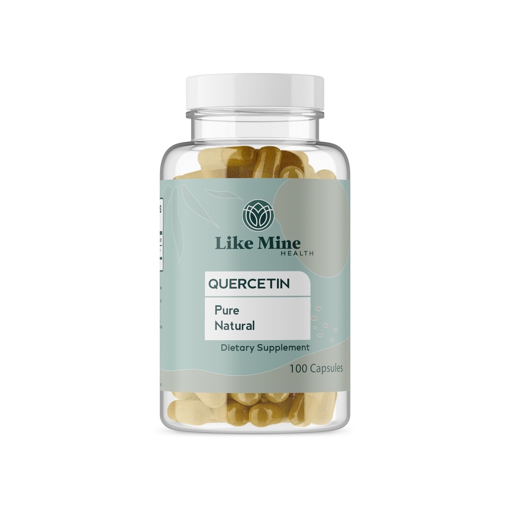 Como Mine Quercetin (100 cápsulas), Puro " Natural, Único Ingrediente, Suplemento dietético para las mujeres