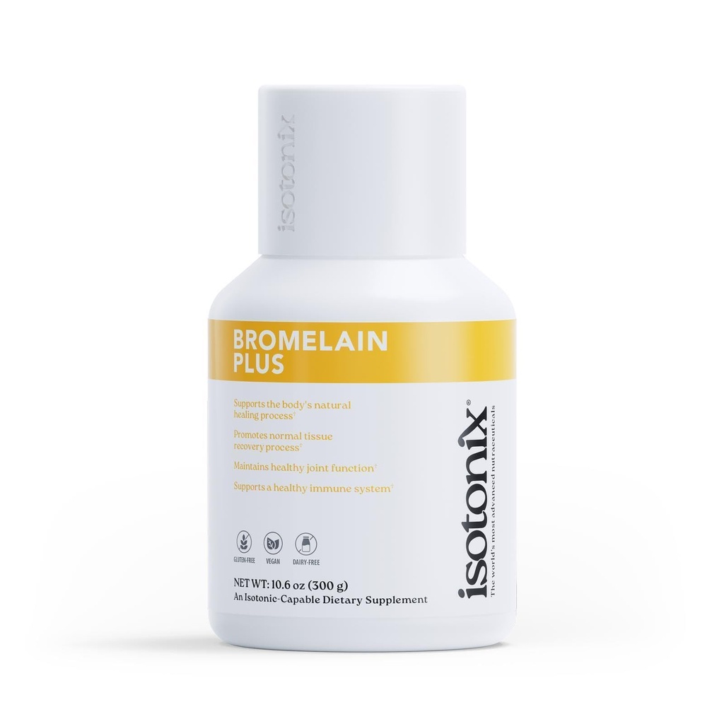 Isotonix Bromelain Plus - enzimas de proteasa, corteza de sauce blanco " bromelaina promover la salud conjunta. Non-GMO, Gluten Free. por Market America (30 Servings)