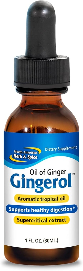 Herb y Spice, Gingerol, Petróleo de Ginger, 1 onza