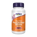 AHORA Suplementos de alimentos, Serina de fosfatil libre de soja (150 mg), Salud cerebral*, 60 cápsulas de verduras