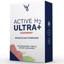Active H2 Ultra+ Hydrogen Water Tablet, Natural Raspberry. Apoya el bienestar general con beneficios del hidrógeno molecular 60