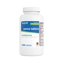 MAJOR Senna 8.6 mg Natural Vegetable Laxative Tablets - Hecho con Sennosides - 1000-Count (1-Pack)