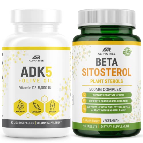 ADK 5 Suplemento de vitaminas + Beta Sitosterol - Sterols de plantas naturales