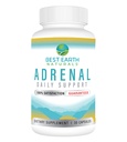 Mejores Naturales de la Tierra - Soporte Adrenal para Adultos - Basil Santo, B C Vitaminas, L-Tyrosine, Rhodiola Rosea Root, Ashwagandha Suplementos para Gerente de Cortisol Apoyo - 30 Day Supply
