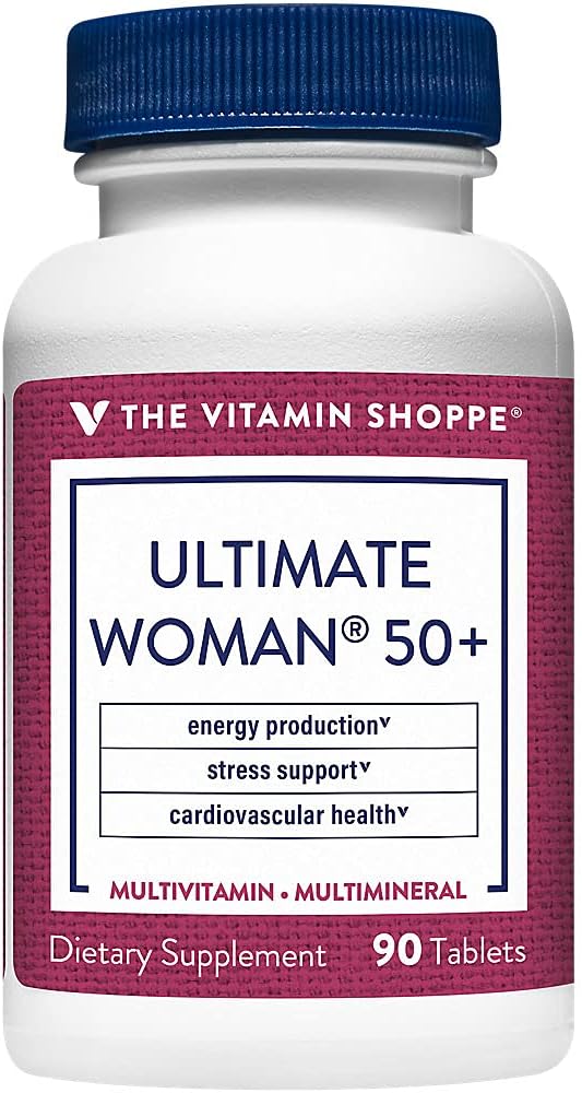 La vitamina Shoppe Ultimate Mujer 50+ Multivitamínico (90 Tabletas)