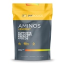 Purbolics Aminos + Energy tención apoya la recuperación, la energía y el foco  durable 95mg de la cafeína, 0 Azúcar & 60 servidos (Tropic Like It's Hot)