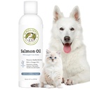 Mascotas Wholisticas Orgánicas Salmón Aceite: Mar Profundo Salvaje Aceite de Salmón de Alaska para Perros y Gatos - Natural Omega 3 Petróleo de Pez Perro Suplemento con EPA y DHA para Skin, Coat, Heart y Nervous System Health