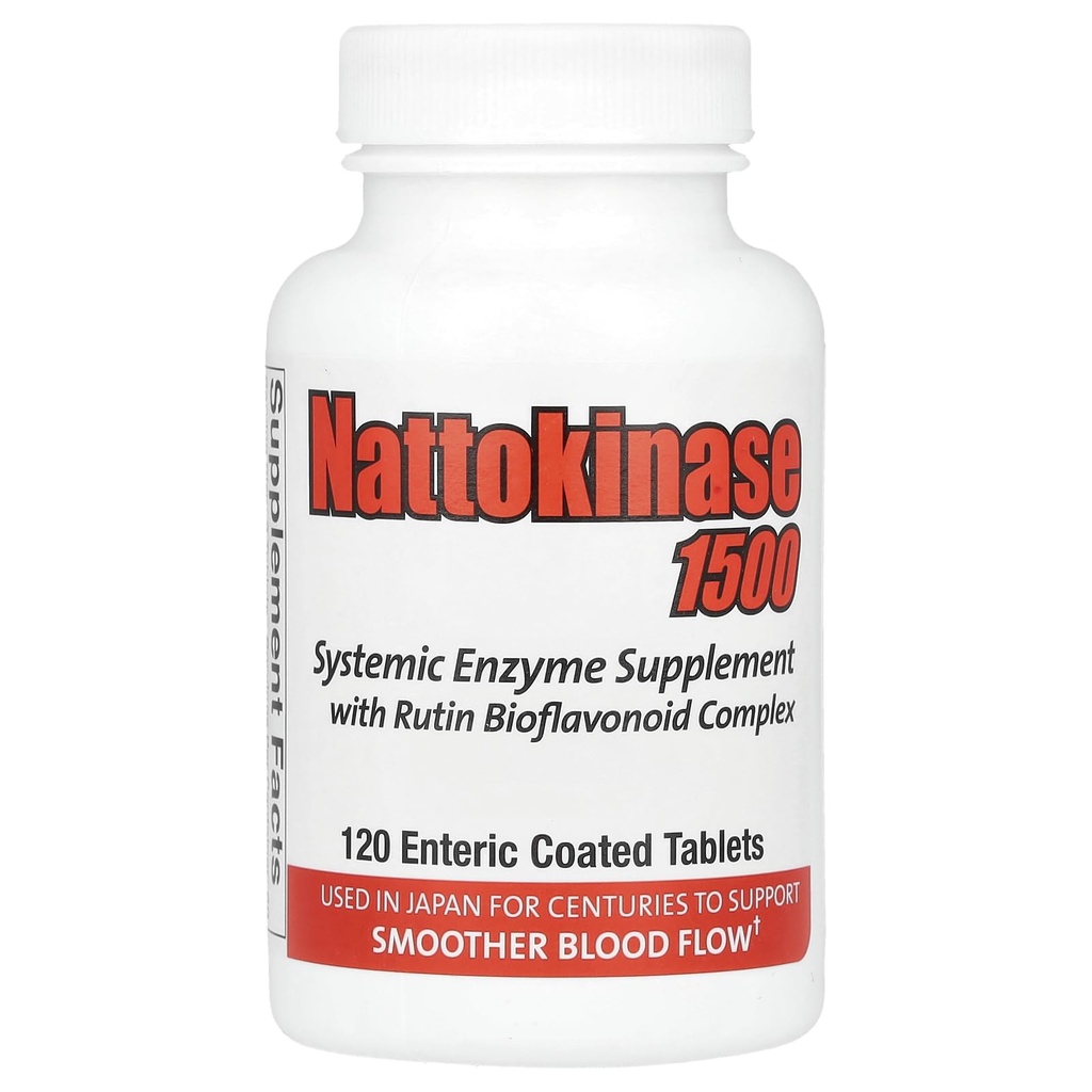 Vitaminas Naturalmente - Nattokinase - 120 pestañas