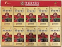 Pocheon 200g(10ea X 20g) 6AÑOS Sliced Korean Panax Red Ginseng Roots with Honey, Saponin, Natural Immune Support