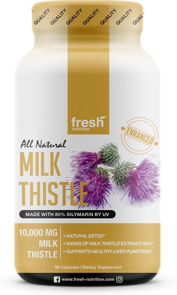 Nutrición fresca de carburante de leche cápsulas (10.000 mg)