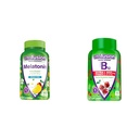 Vitafusion Melatonina 140 Conde y vitamina B12 Gummy Vitaminas, 90 Conde Cherry Flavor for Energy Metabolism y Nervous System Support
