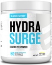 Fábrica de Jacked HYDRASURGE Electrolyte Powder - Hydration Supplement w/Key Minerals, Himalayan Sea Salt, Coconut Water - Keto Friendly, Naturally Sweetened - 60 Servings, Lemonade