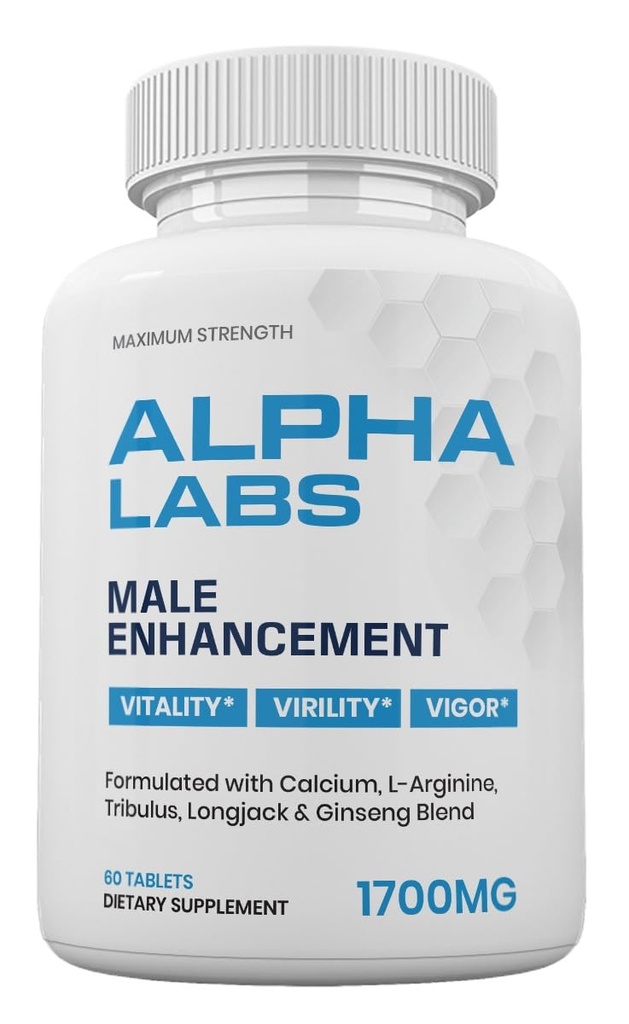 Zonata Official Alpha Labs Dietary Supplement for Hombre, Natural Formula to Sustain Energy & Performance Levels, Alphalabs Best Reviews (60 Tablets)