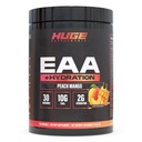 Amplia EAA Suplemento, Powder esencial de aminoácidos de alta dosis, 12.8g EAAs & 8g BCAAs Por Servir, Crecimiento muscular, Recuperación &amp; Rendimiento (Peach Mango)
