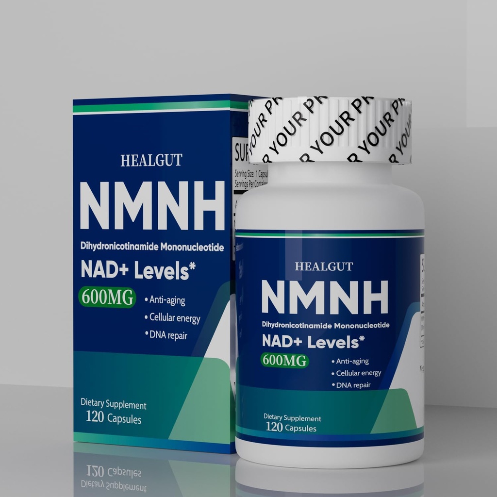 NMNH Supplement for Anti-Aging Women Boost NAD+ Niveles más eficaces que NMNH Liposome 120 Capsules