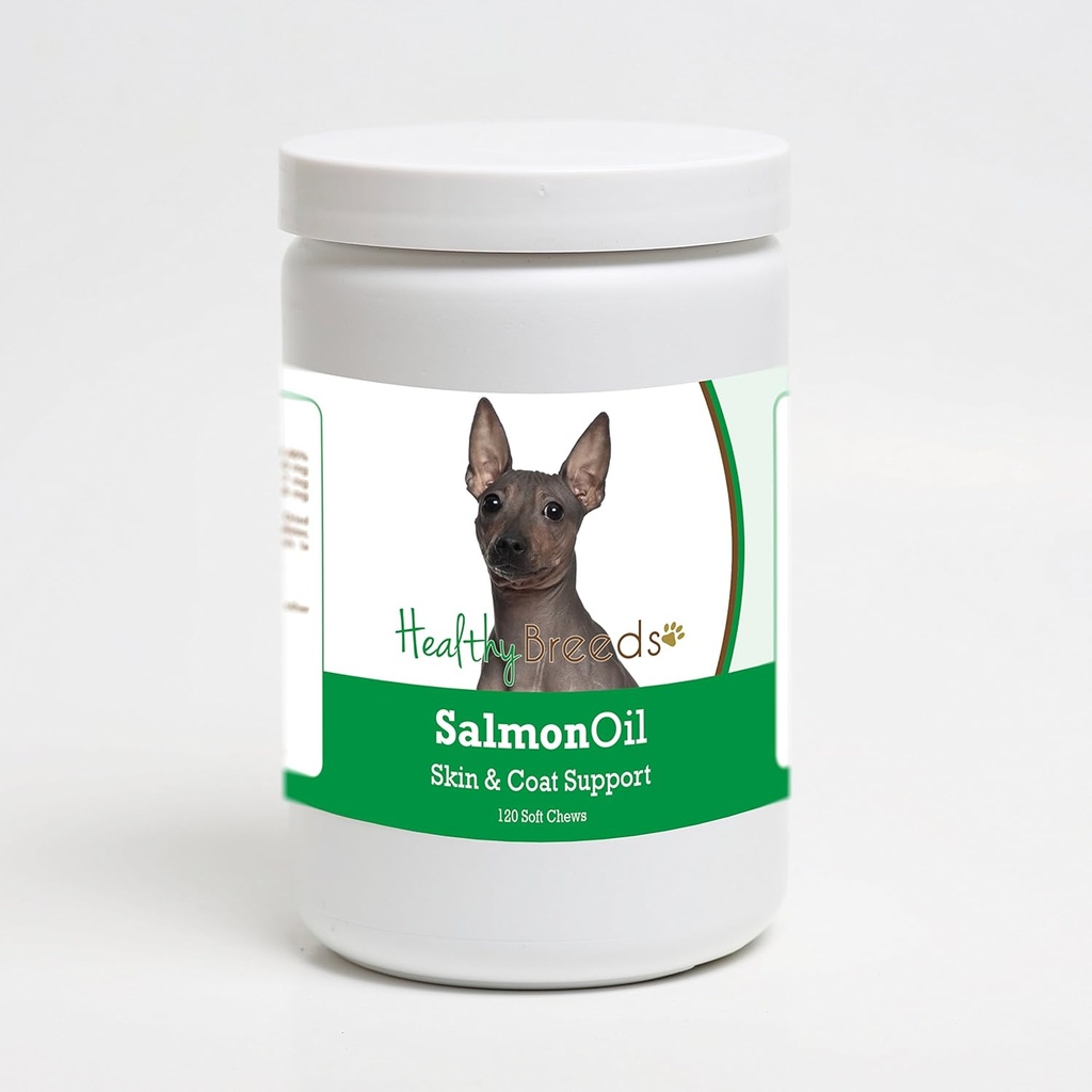 Saludable razas americanas sin pelo Terrier Salmón aceite de pólvora suave 120 conde