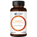 Vitamina World Digest-13 Multi-Enzyme, 1010mg Digestive Enzymes Blend with Amylase, Bromelain, Papain &amp; Lipase for Digestion and Absorption, Digestive Enzymes for Bloating & Gas, 120 Caplets