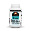 Fuente Naturales Ácido Lipoico alfa 100 mg Apoyo Metabolismo Sugar saludable, Función del hígado & Generación de energía - 120 cápsulas