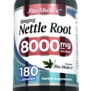 FITO MEDIC's Lab - Stinginginging Nettle Root, 180 Capsules - Stinging Nettle -Pure Extract, ortiga.