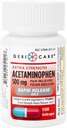 Gericare Extra Strength Acetaminophen 500mg Rapid Release Gelcaps, Doin Relief 100 Count (Pack of 1)