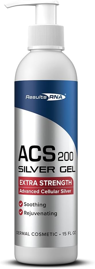 Resultados ARN - ACS 200 Silver-Glutathione Gel – Advanced Cellular Colloidal Silver Gel for Wound Care & Superior Dermal Healing. (15 oz)