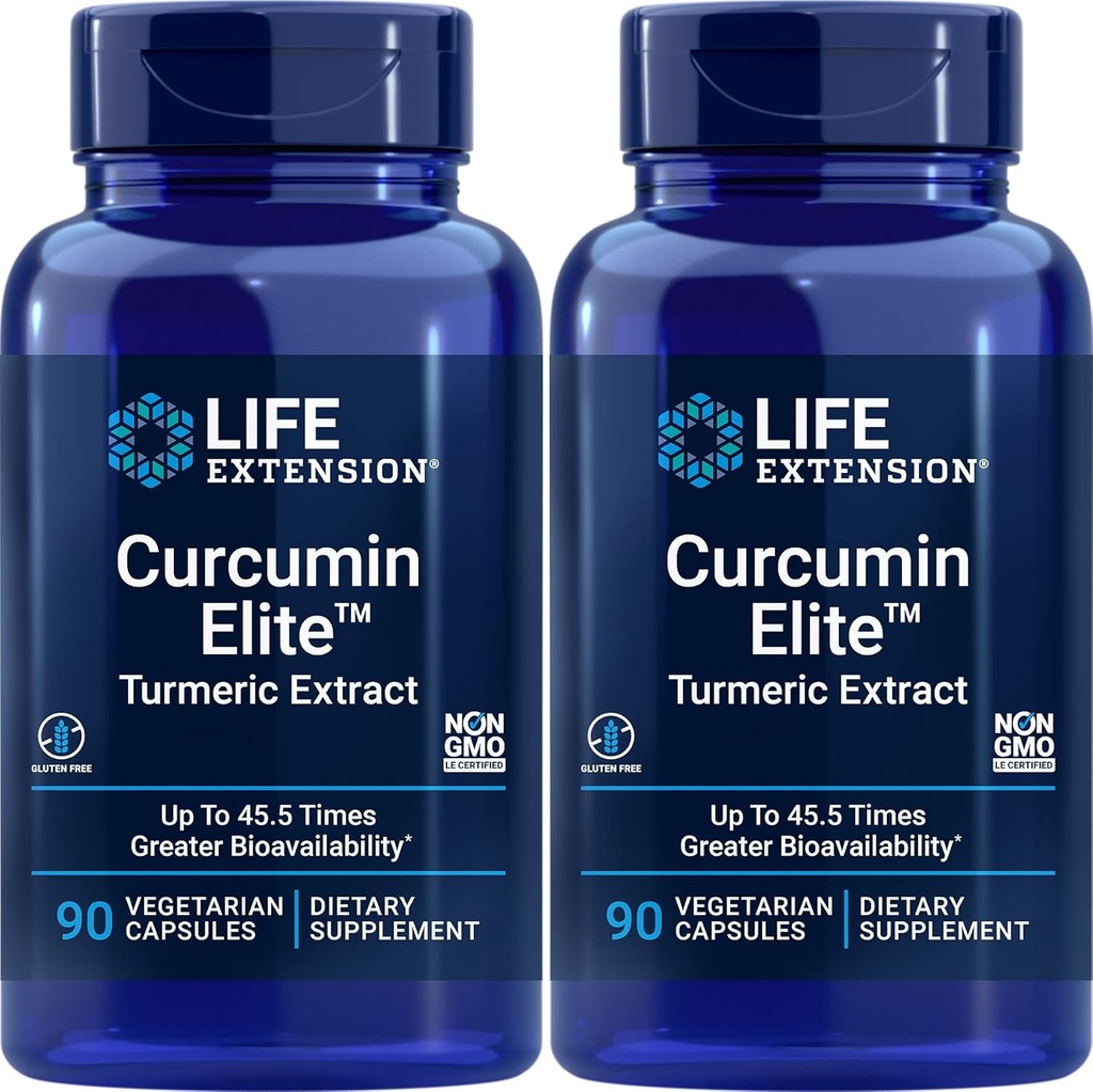 Extracto Turmérico Elite, 90 Caps (Pack of 2)