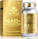 120 Cápsula NAD+ Suplemento 1000 mg - True NAD+ " Resveratrol,NMN Alternative for Anti-Aging