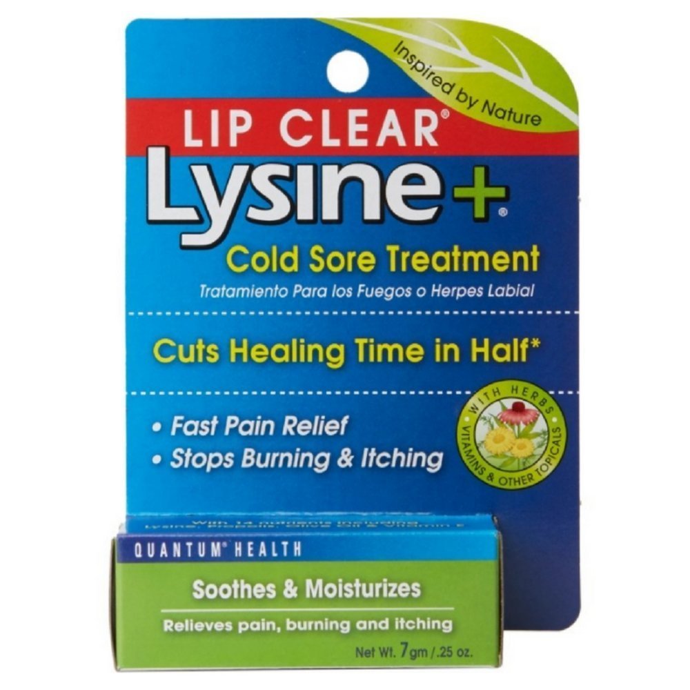 Lip Clear Lysine+ Tratamiento de la llaga fría 0.25 oz