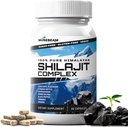Himalayan Shilajit Capsules Hombre Mujeres - Premium Himalayan Fulvic Acid Suplemento Pills - Ashwagandha Turmeric Ginkgo Biloba Ginseng Cordyceps Mushroom Sting Nettle Black Pepper