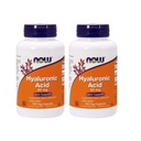 Ahora Alimentos Ácido hialurónico con MSN, 120 cápsulas (Pack de 2)