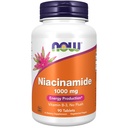 AHORA Suplementos de alimentos, Niacinamida (Vitamin B-3) 1000 mg, Producción de energía*, 90 Tabletas, Blanco, Sin Blanco